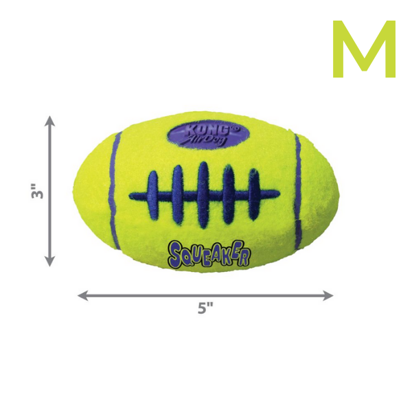 kong airdog squeaker football immagine5