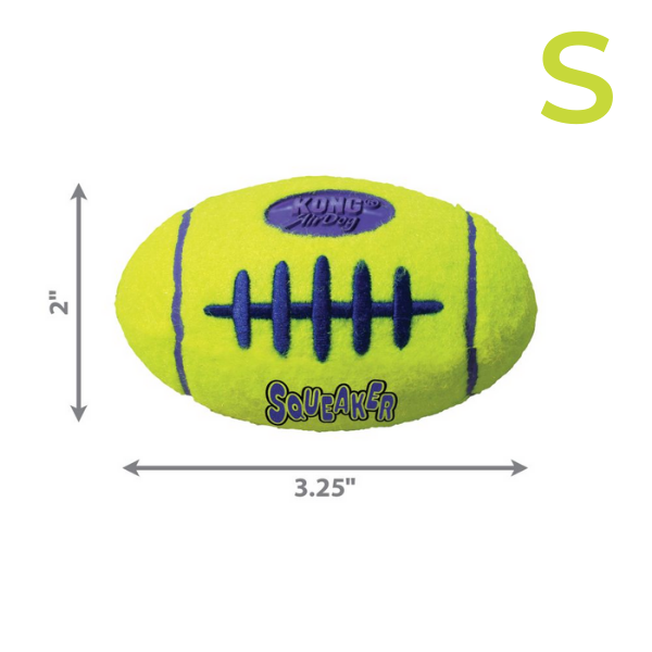 kong airdog squeaker football immagine4