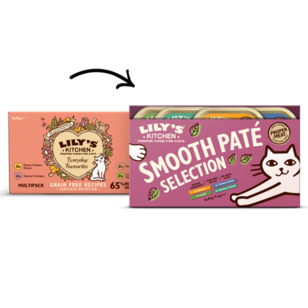 lily's kitchen multipack 8x85 gr gatti smooth patè immagine3