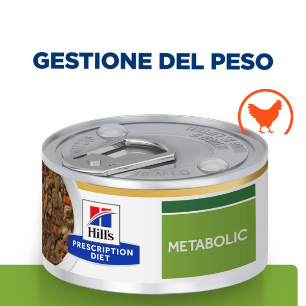 hill's prescription diet metabolic spezzatino gatto per la gestione del peso 82 gr immagine4