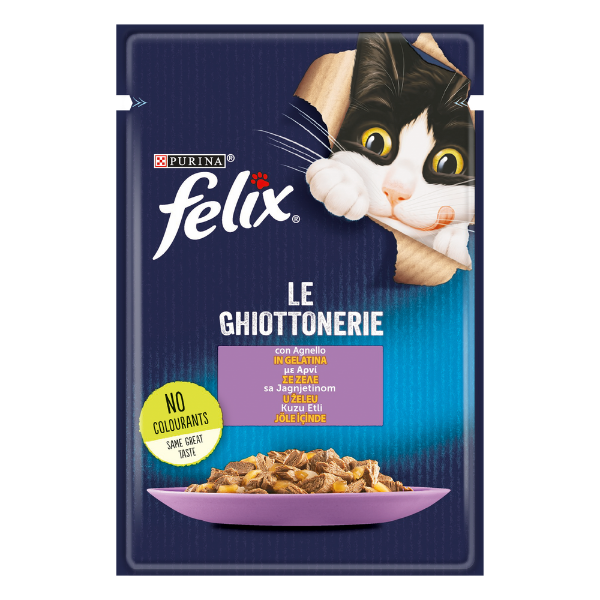 Purina Felix Le Ghiottonerie 85 gr - Agnello