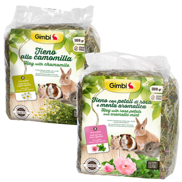 gimbi fieno ricco di fibre 500 gr immagine2