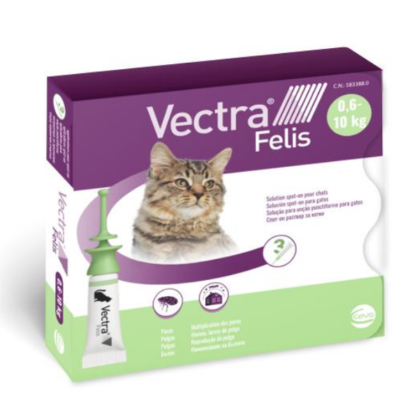 Vectra Felis 3 pipette per gatti