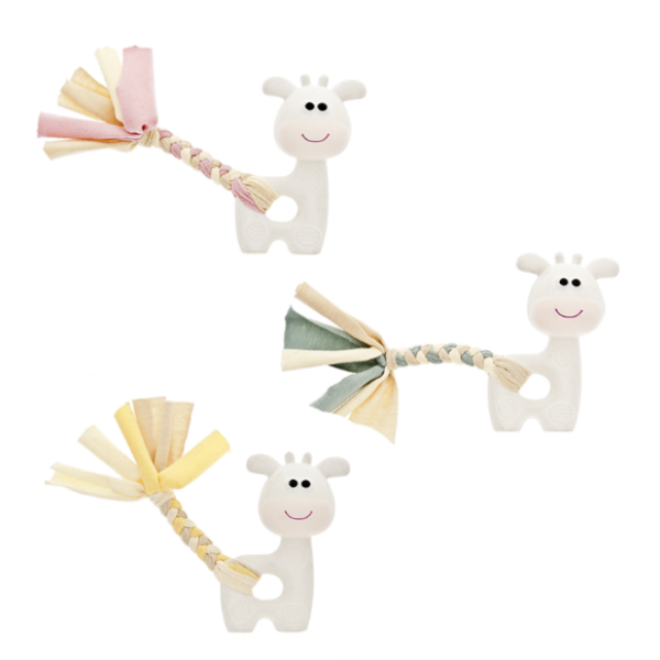 giraffe in latex con coda in tessuto ferribiella immagine3