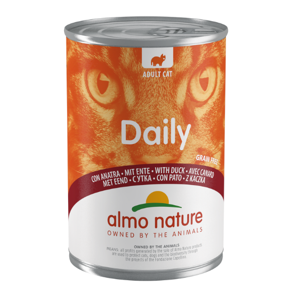 Almo Nature Cat Daily 400 gr - Anatra