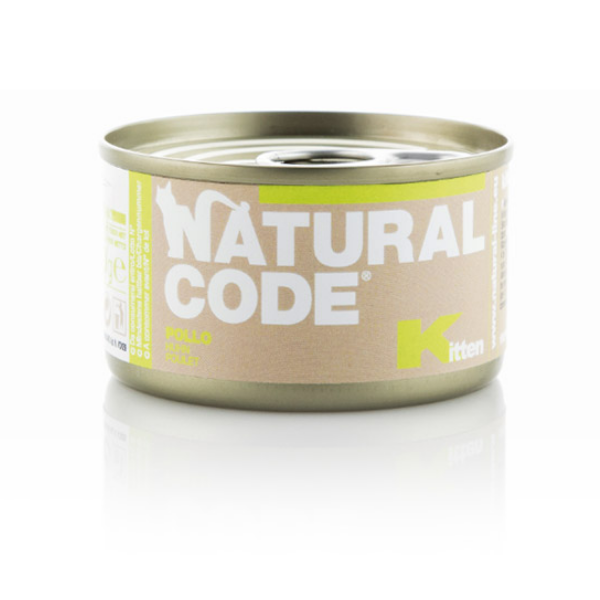 Natural Code Kitten 85 gr - Pollo