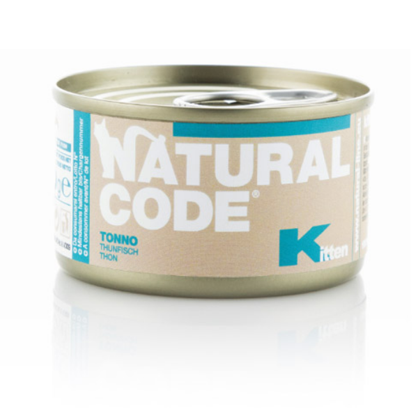 Natural Code Kitten 85 gr - Tonno