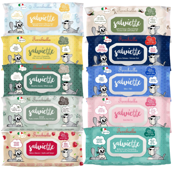 salviette detergenti ferribiella 40 pezzi immagine2