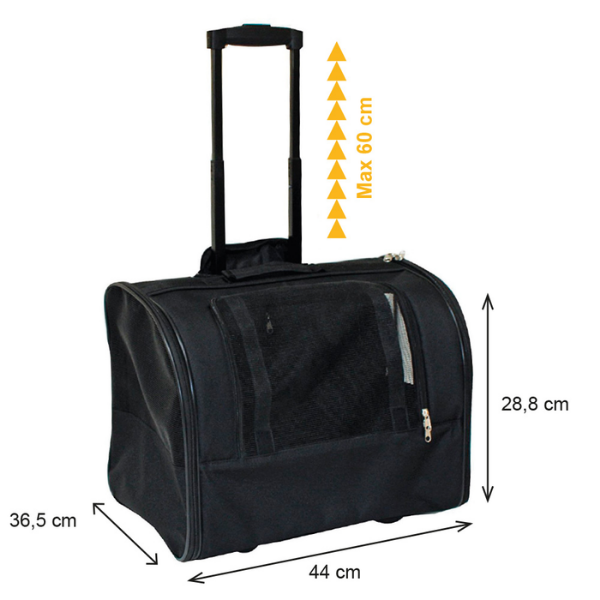trasportino trolley jolie per animali croci immagine4