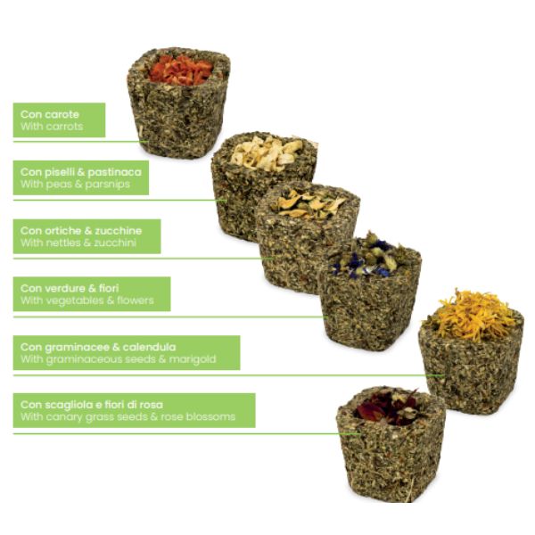 gimbi i cestini snack grain free per conigli immagine2