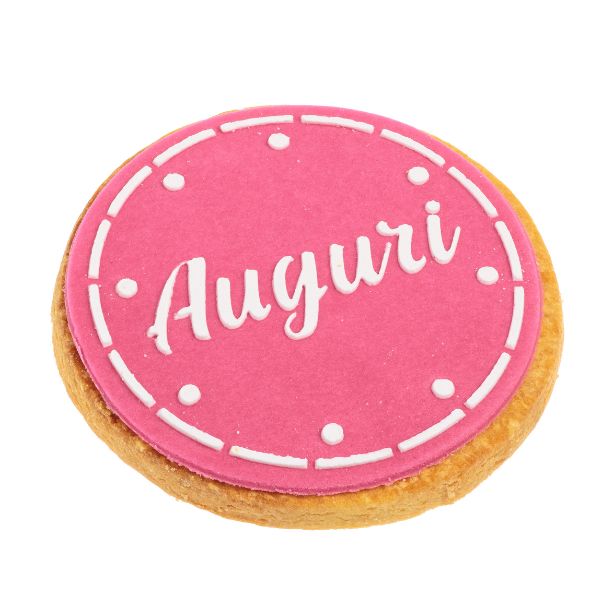 Torta di compleanno Auguri Snack per cani 90 gr Leopet - Rosa