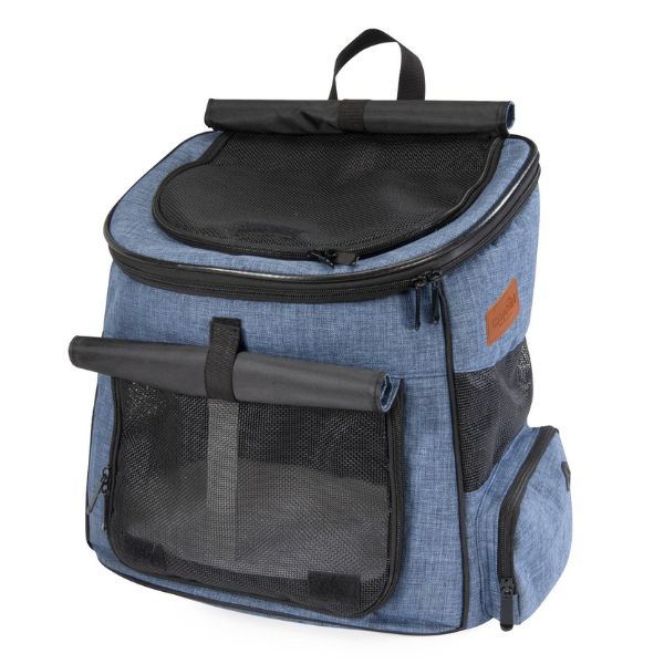 zaino borsa denim pet camon immagine3