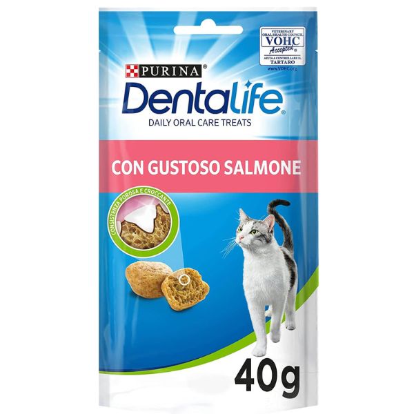 Purina Dentalife Cat 40 gr - Salmone