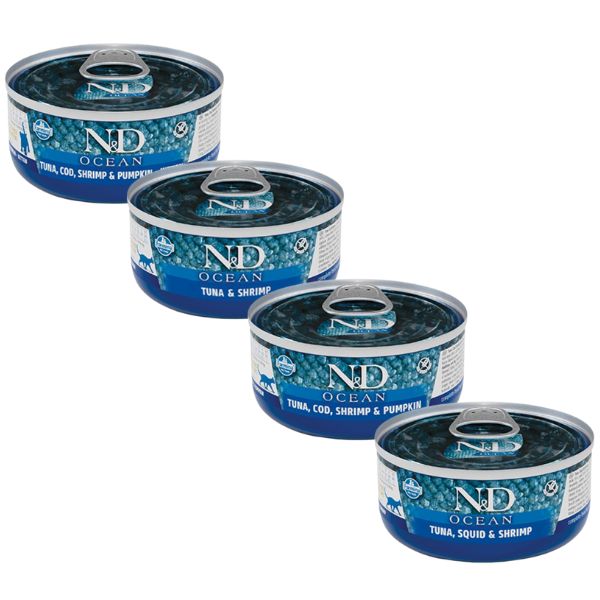 farmina n&d ocean feline umido 70 gr immagine2