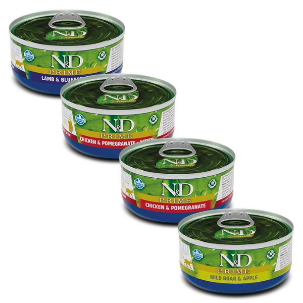 farmina n&d prime grain free feline 70 gr immagine2