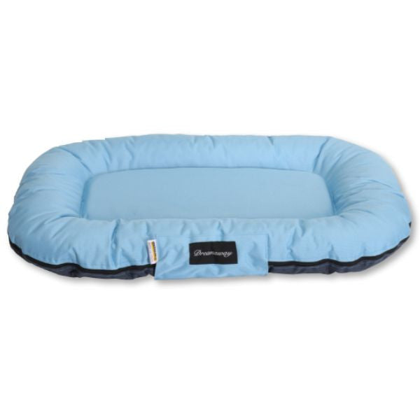 Cuscino per cani Dreamaway Boston Fabotex - Azzurro - 120x90x16h cm