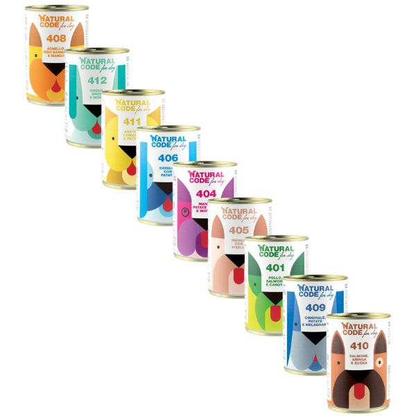 natural code dog adult 400gr immagine2