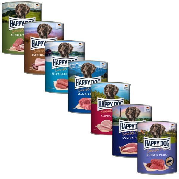 happy dog sensible pure monoproteico grain free 800 gr immagine2