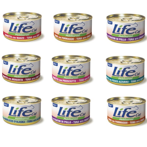 Life Cat Natural Lattine 85 gr