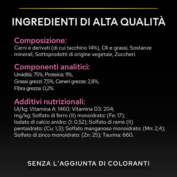 purina pro plan adult delicate umido gatti mousse tacchino 85 g immagine10