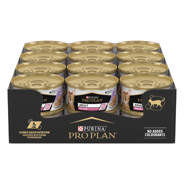 purina pro plan adult delicate umido gatti mousse tacchino 85 g immagine4