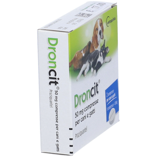 droncit compresse antiparassitarie vermifugo cane e gatto vetoquinol immagine4