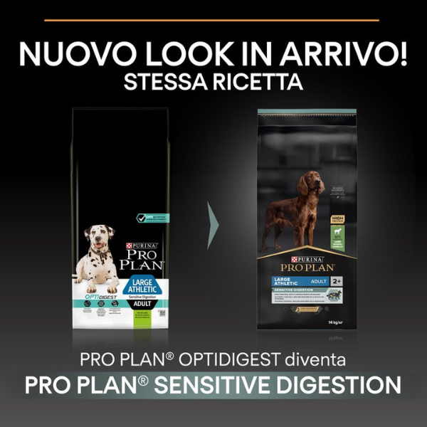 purina pro plan large adult athletic sensitive digestion agnello e riso immagine2