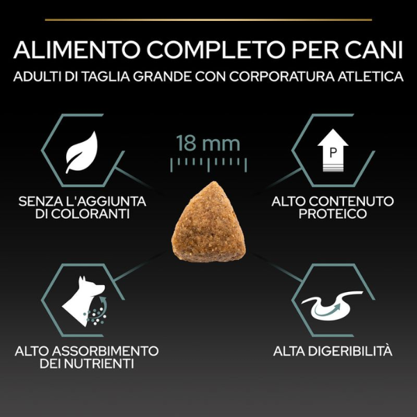 purina pro plan large adult athletic sensitive digestion agnello e riso immagine3
