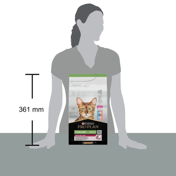 purina pro plan sterilised adult 1+ savoury duo ricco in merluzzo e trota immagine3