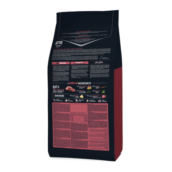 ownat author natural all breeds adult con agnello fresco e maiale immagine3