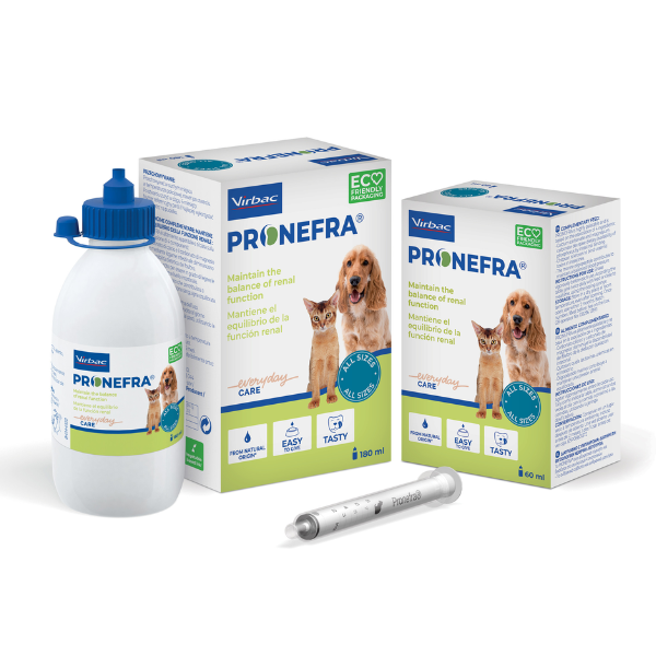 Virbac Pronefra sospensione orale per l'equilibrio della funzione renale