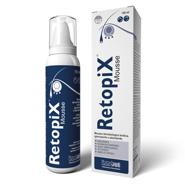 innovet retopix mousse dermatologicamente lenitiva e igienizzante immagine2