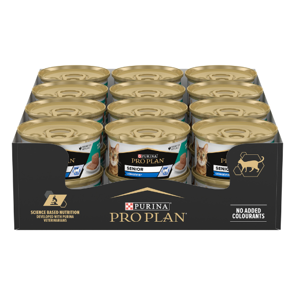 purina pro plan senior 7+ longevis umido gatti mousse tonno 85 g immagine3