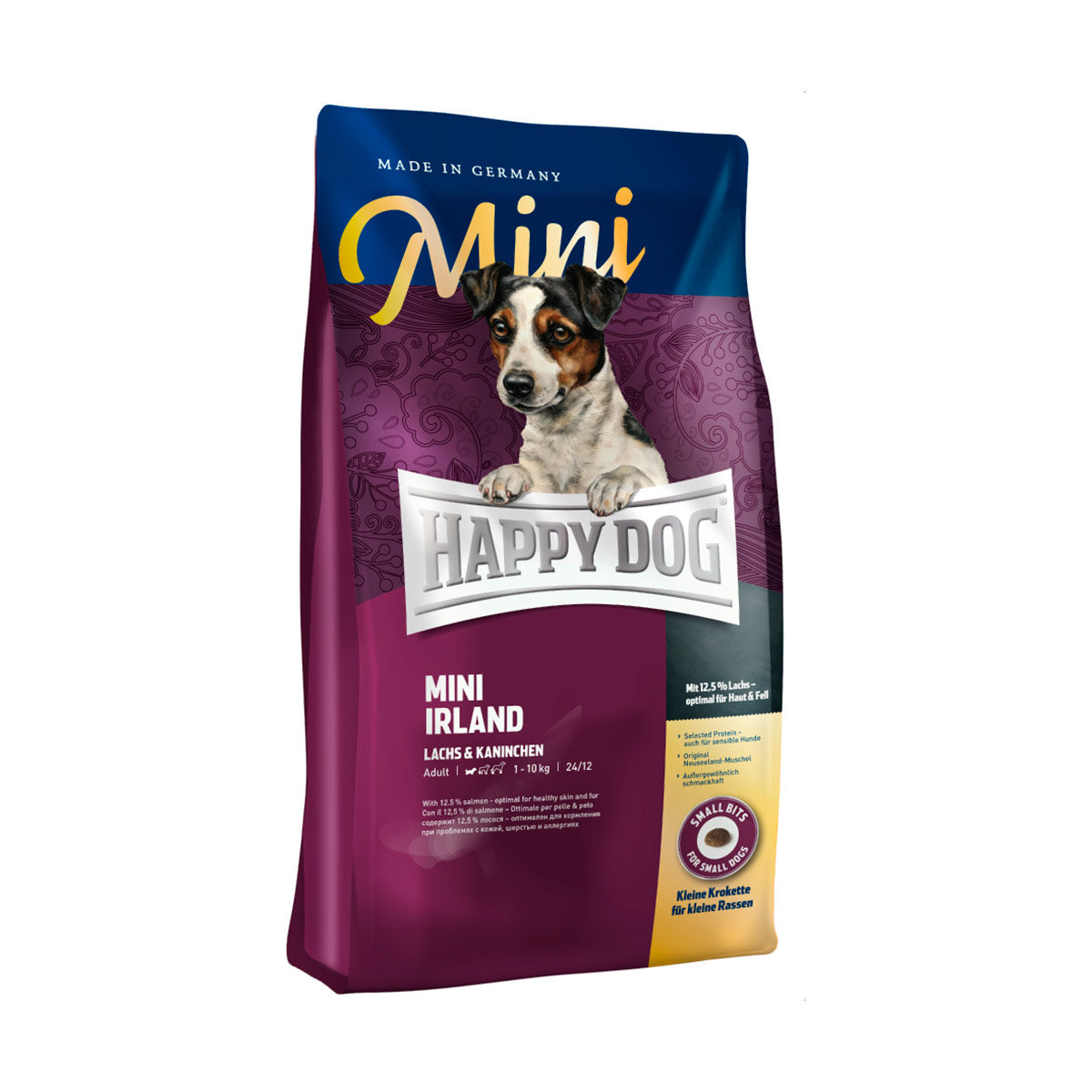 Happy Dog Sensible Mini Ireland Salmone e coniglio (scadenza: 19/03/2026) - 4 kg
