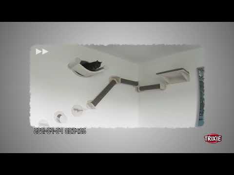 amaca fissaggio a muro per gatti trixie immagine3