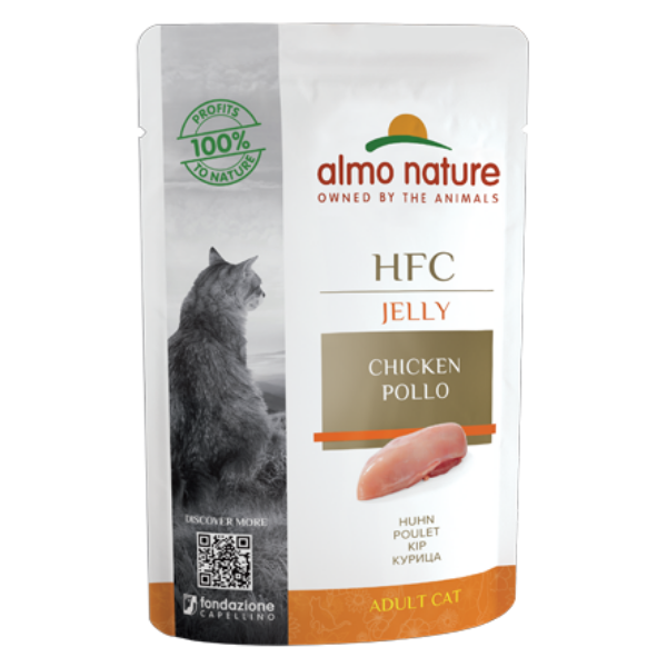 Almo Nature HFC Jelly Adult 55 gr - Pollo