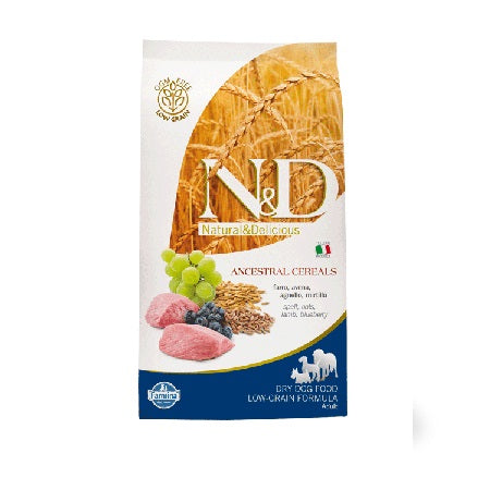 Farmina N&D Ancestral Grain  Adult Medium/Maxi Agnello e Mirtillo - 800 gr