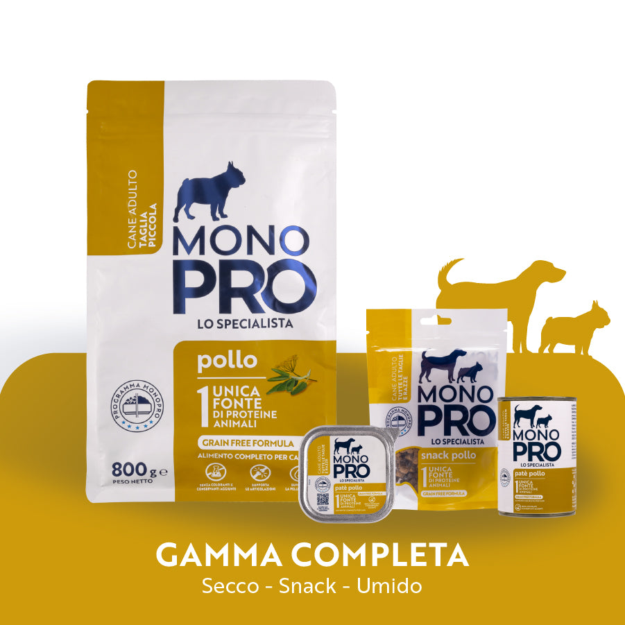 monopro lo specialista adult mini grain free pollo immagine3
