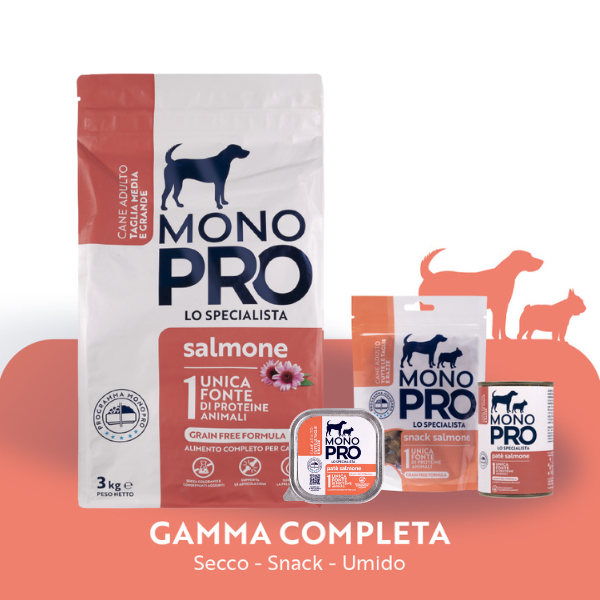 monopro lo specialista adult medium/large grain free salmone immagine3