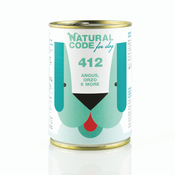 Natural Code Dog Adult 400gr - Angus, Orzo e More