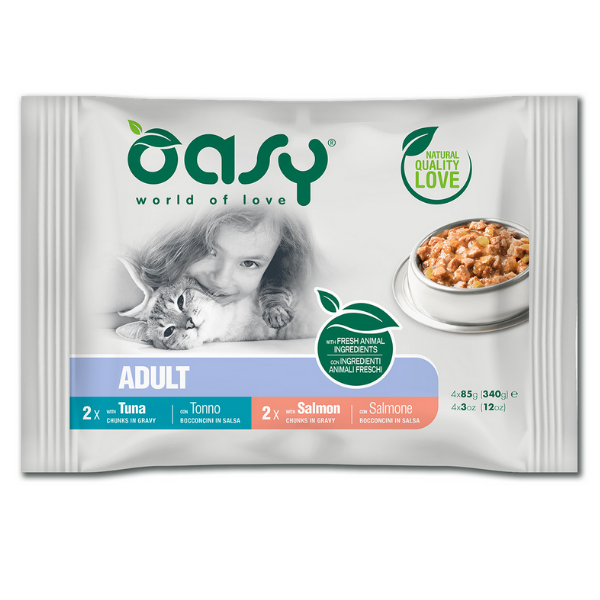 oasy multipack adult bocconcini in salsa 4 x 85 gr immagine3