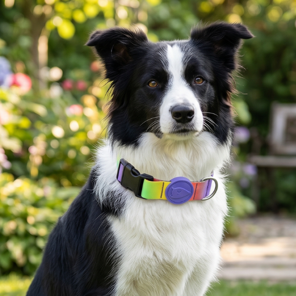 Collare regolabile per cani in raso Intense Spring Blossom Morso