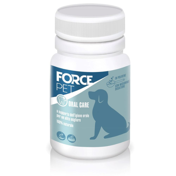 Forcepet Dog Oral integratore per l'igiene orale in polvere
