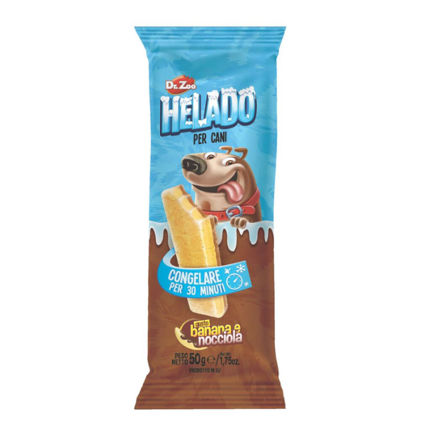 Snack per cani Gelato pronto all'uso Dr Zoo Leopet 50 gr