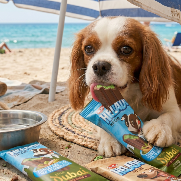 Snack per cani Gelato pronto all'uso Dr Zoo Leopet 50 gr
