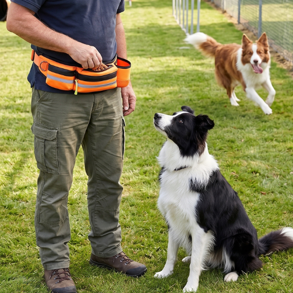 Marsupio da addestramento per cani con ampie tasche Cintura regolabile K2 Ferribiella