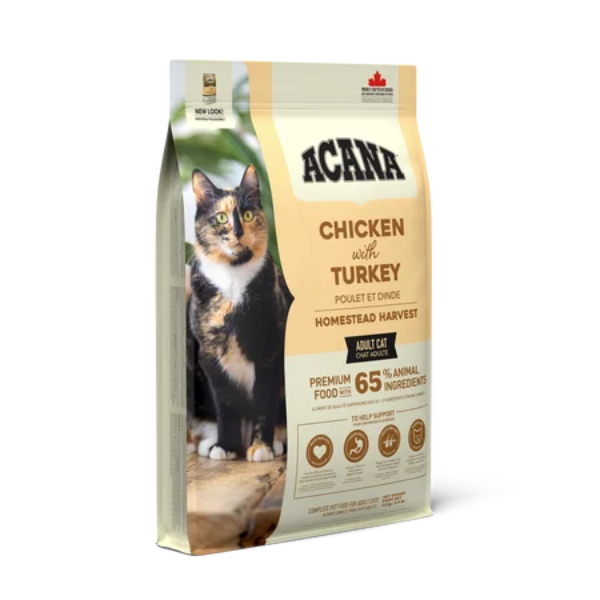 Acana Cat Adult Homestead Harvest Pollo e tacchino