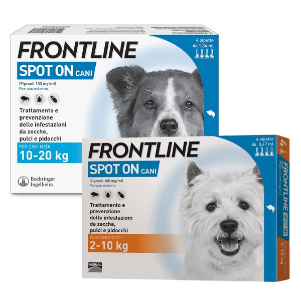 Frontline Spot On Cani antiparassitario per cani