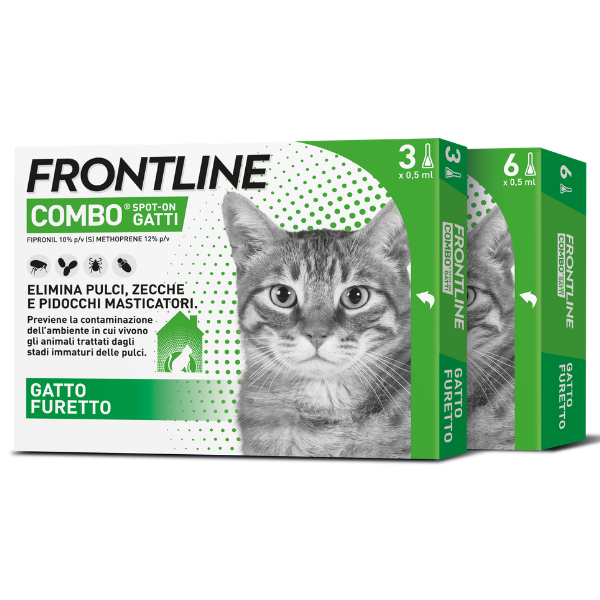 Frontline Combo Spot-On antiparassitario per gatti