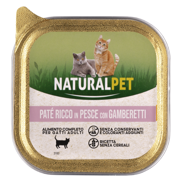 NaturalPet Cat Adult Patè Grain Free 100 gr